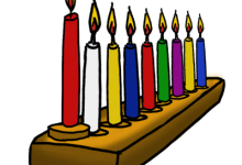 דפי ציור לחנוכה